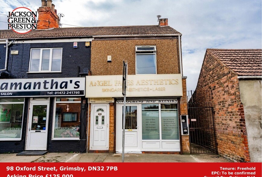 98 Oxford St, Grimsby for sale - Building Photo - Image 2 of 3