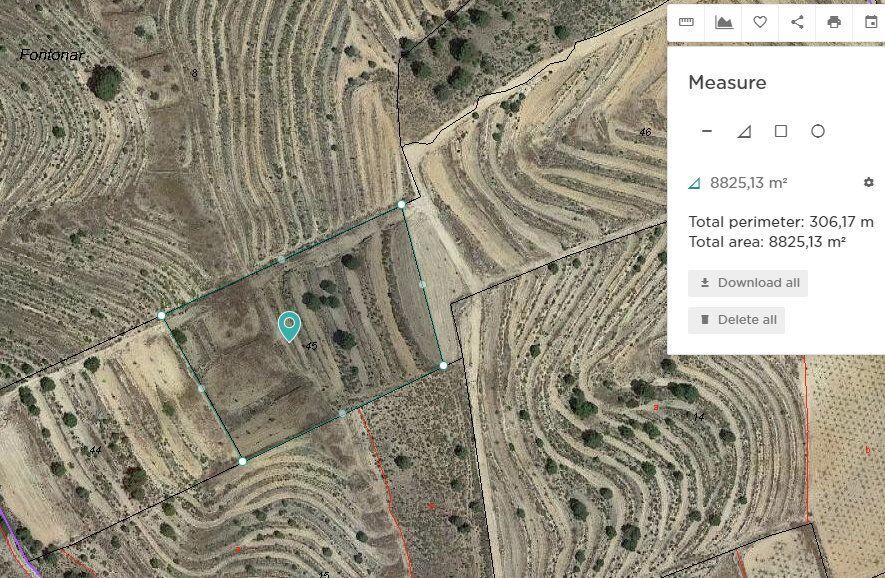 Land in Jumilla, Murcia for sale - Site Plan - Image 2 of 2