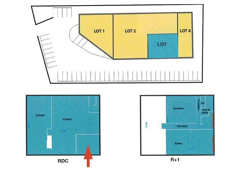 Light Industrial in Toulouse to rent - Floor Plan - Image 3 of 3