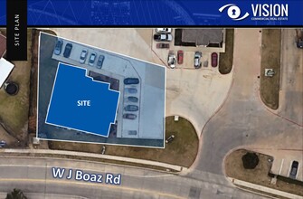 200 W J Boaz Rd, Saginaw, TX - aerial  map view