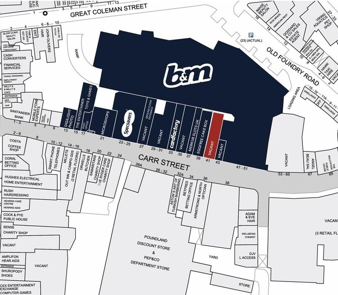 41 Carr St, Ipswich to rent - Plat Map - Image 3 of 3