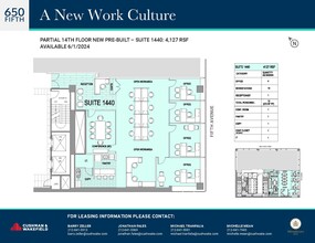 650 Fifth Ave, New York, NY for rent Floor Plan- Image 2 of 2