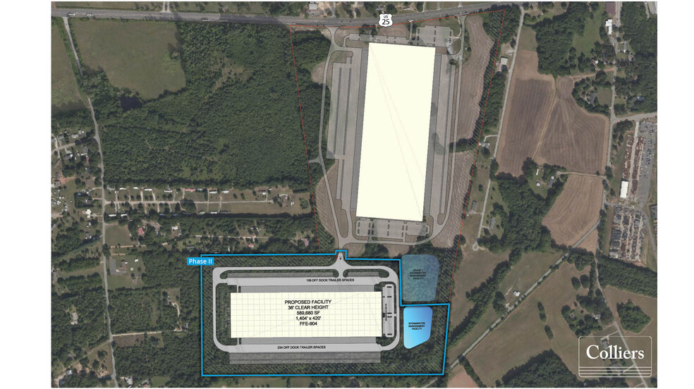 7745 Augusta Rd, Piedmont, SC for rent - Site Plan - Image 2 of 4