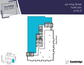 123 N Pitt St, Alexandria, VA for rent Floor Plan- Image 1 of 1