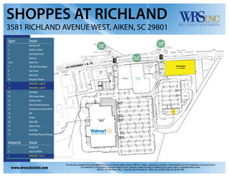 More details for 3533-3605 Richland Ave W, Aiken, SC - Retail for Rent