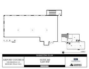 2200 Highway 121, Bedford, TX for rent Floor Plan- Image 1 of 2