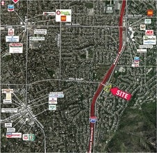 4505 Wasatch Blvd, Salt Lake City, UT - AERIAL  map view