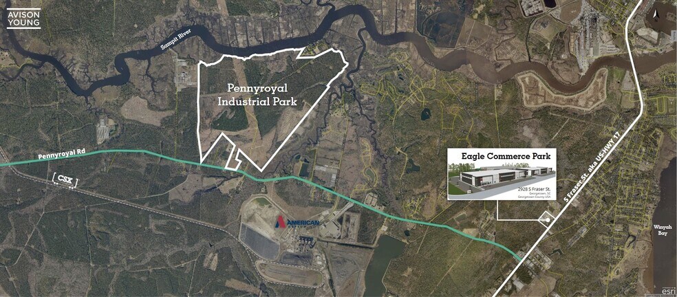 3128 Pennyroyal Rd, Georgetown, SC for sale - Aerial - Image 1 of 1