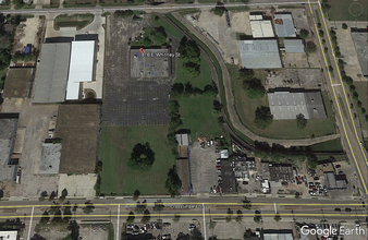 816 E Whitney St, Houston, TX - aerial  map view