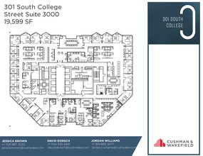 301 S College St, Charlotte, NC for rent Floor Plan- Image 1 of 1