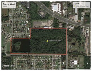 More details for 201 S Burnett Rd, Cocoa, FL - Land for Sale