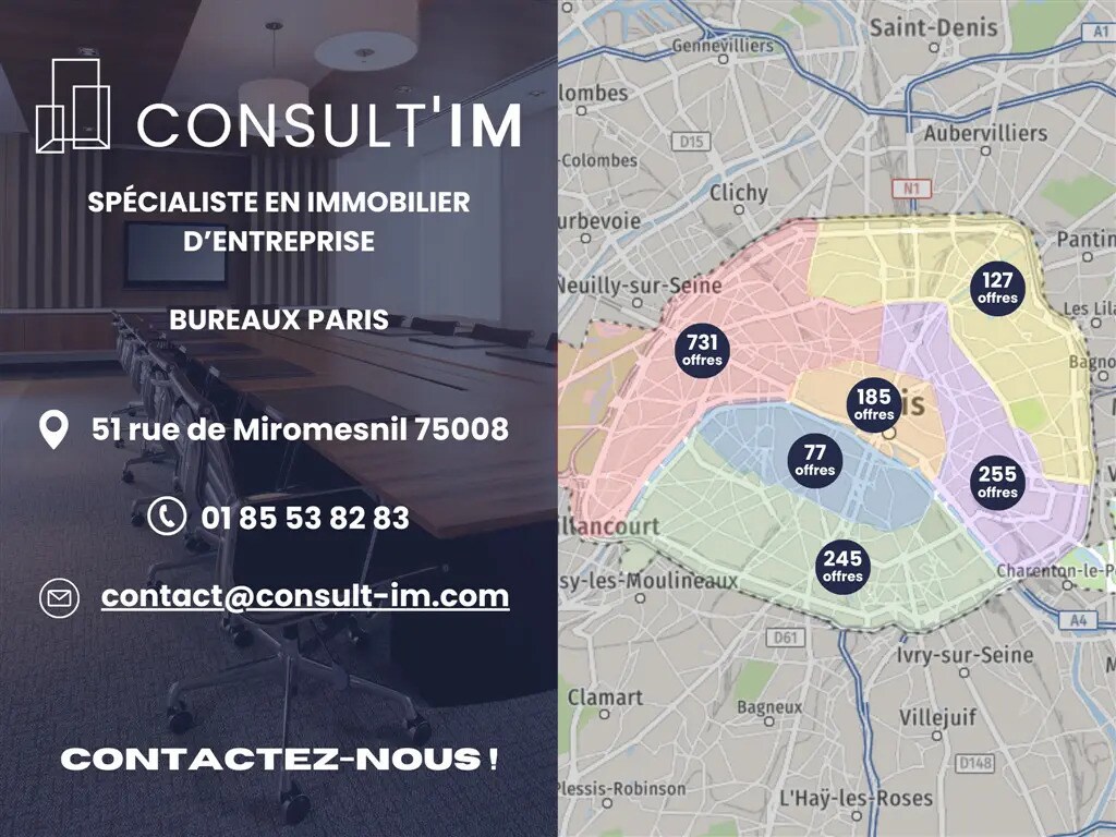 Office in Montreuil to rent Building Photo- Image 1 of 3