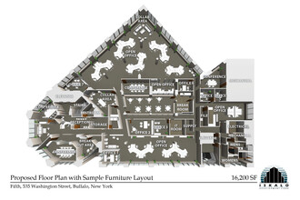 535 Washington St, Buffalo, NY for rent Floor Plan- Image 1 of 1