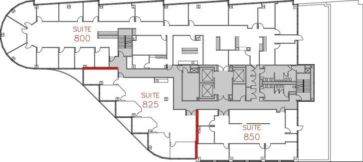 4270 Executive Sq, La Jolla, CA to rent Floor Plan- Image 1 of 1