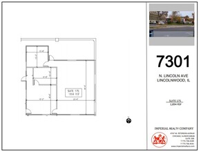 7301-7337 N Lincoln Ave, Lincolnwood, IL for rent Floor Plan- Image 1 of 5