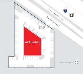 1304 E Expressway 83, McAllen, TX for rent - Site Plan - Image 2 of 2