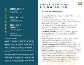 4866 SW 72nd Ave, Miami, FL to rent Building Photo- Image 2 of 5