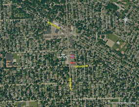 4007-4019 Pelham Rd, Dearborn Heights, MI - aerial  map view - Image1