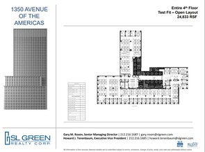 1350 Avenue of the Americas, New York, NY for rent Floor Plan- Image 2 of 2