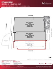 4000 Union Pacific Ave, Commerce, CA for rent Site Plan- Image 1 of 1