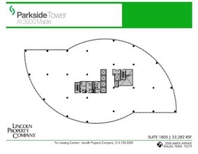 3500 Maple Ave, Dallas, TX for rent Floor Plan- Image 1 of 1