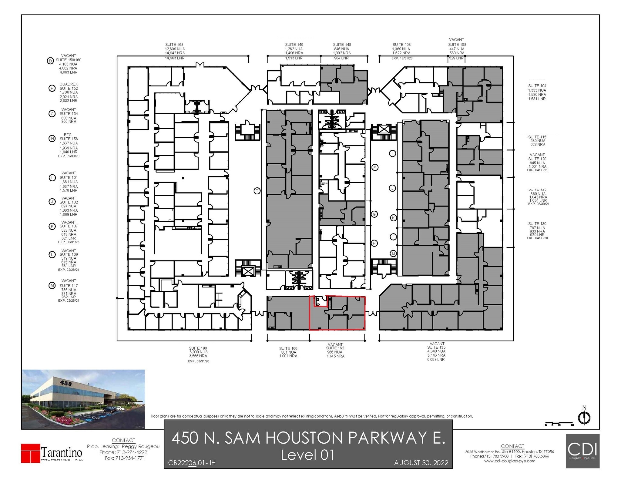 450 N Sam Houston Pky E, Houston, TX to rent Building Photo- Image 1 of 1