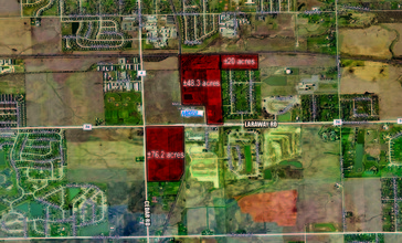 Cedar Road And Laraway Rd, New Lenox, IL for sale Aerial- Image 1 of 2