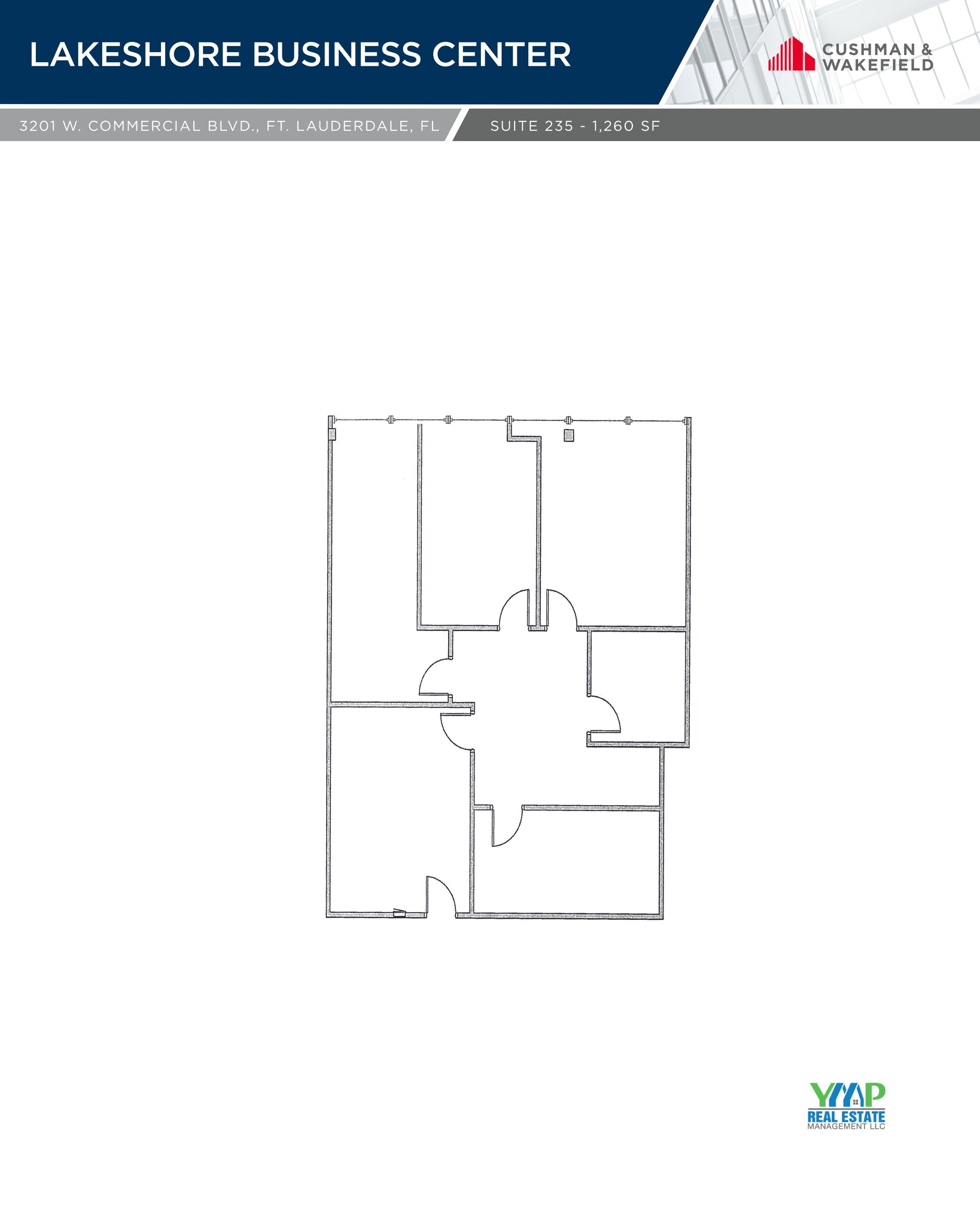 3201 W Commercial Blvd, Fort Lauderdale, FL for rent Site Plan- Image 1 of 3