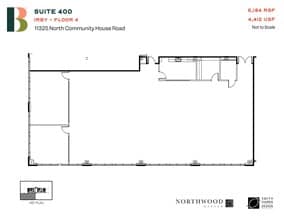 11325 N Community House Rd, Charlotte, NC for rent Floor Plan- Image 1 of 1