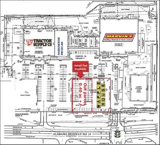 More details for 3791-3991 Highway 14, Millbrook, AL - Land for Rent