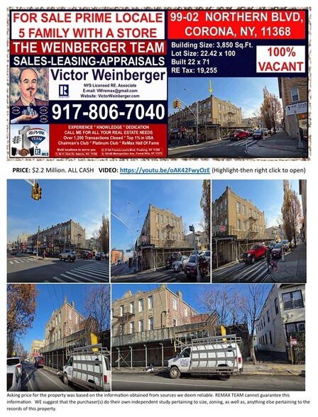 9902 Northern Blvd, Corona, NY for sale - Building Photo - Image 2 of 16