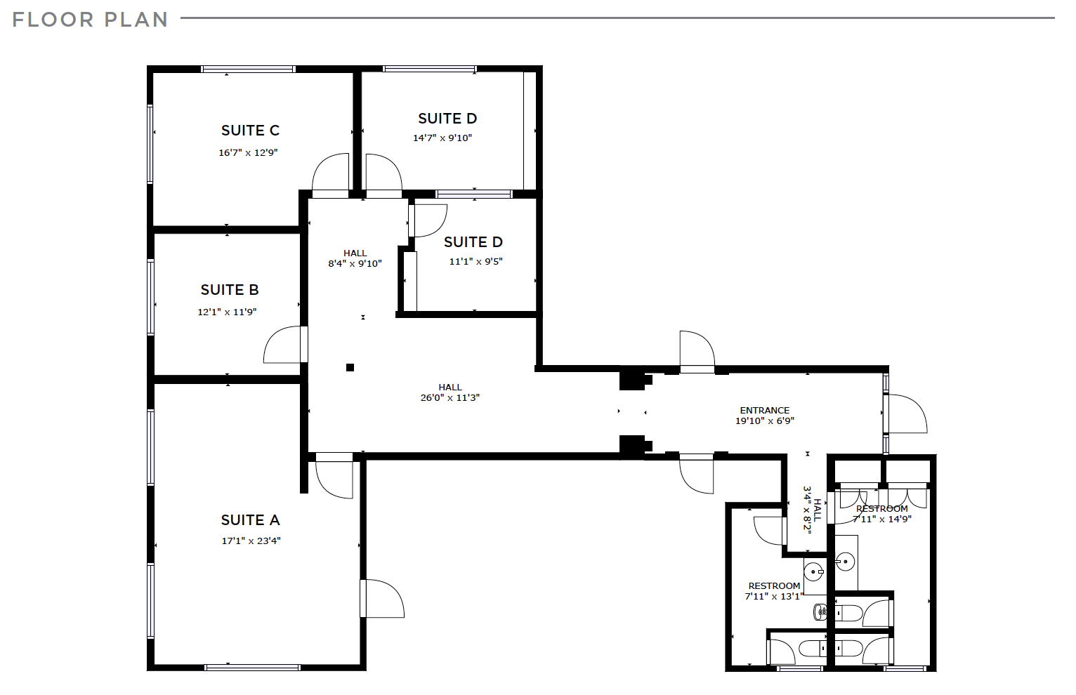 700 Cass St, Monterey, CA to rent Floor Plan- Image 1 of 1