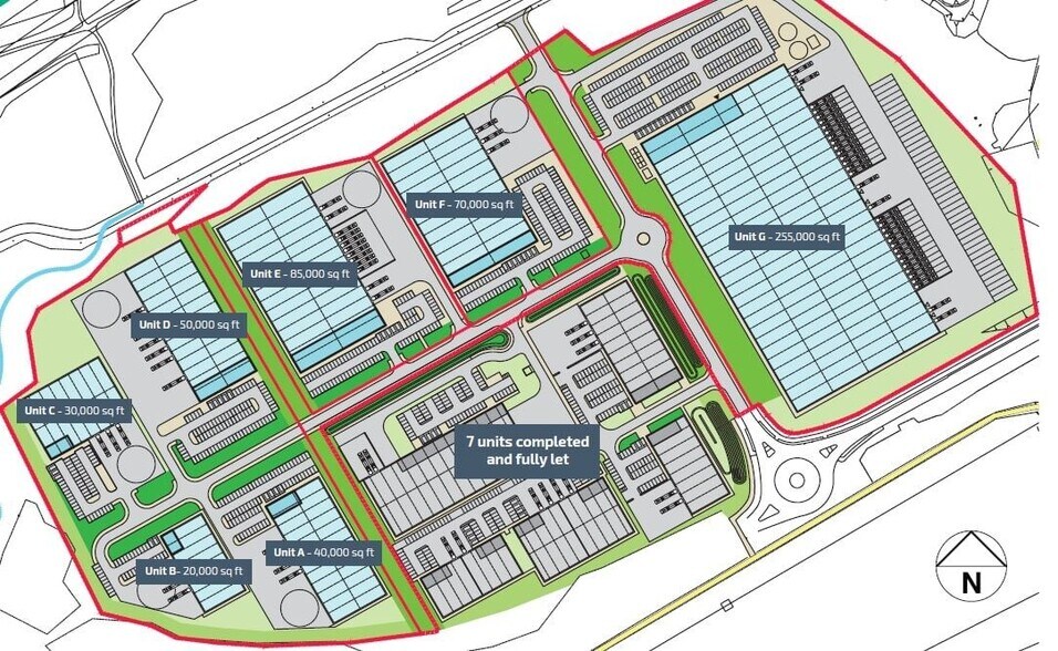 Spring Rd, Seaham to rent - Site Plan - Image 2 of 2