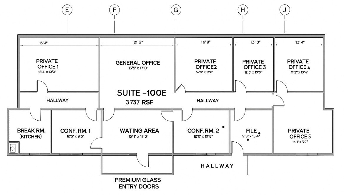 1655 N Arlington Heights Rd, Arlington Heights, IL to rent Floor Plan- Image 1 of 7