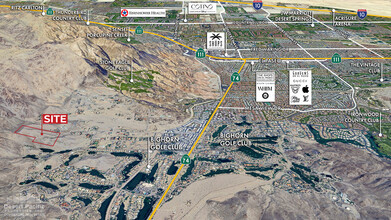 71231 Cholla way, Palm Desert, CA - aerial  map view - Image1