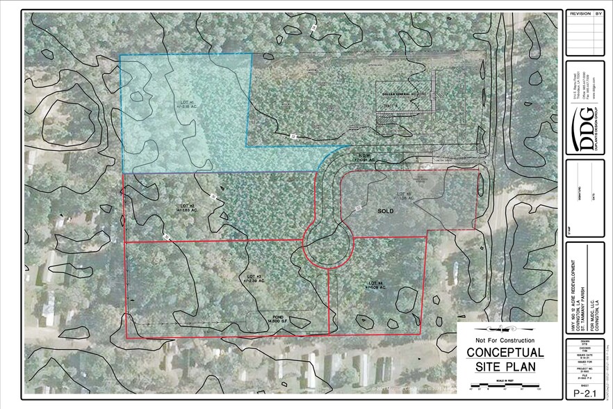 15501 Ronald Reagan hwy, Covington, LA for sale - Site Plan - Image 1 of 6