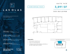 350 E Las Olas Blvd, Fort Lauderdale, FL to rent Floor Plan- Image 1 of 1