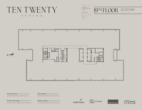 1020 Spring St, Atlanta, GA to rent Floor Plan- Image 1 of 1
