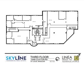 15480 Clayton Rd, Ballwin, MO for rent Floor Plan- Image 1 of 8