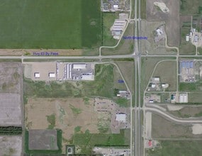 4539 N Broadway Rd, Minot, ND - AERIAL  map view