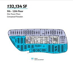 1 Tower Pl, South San Francisco, CA for rent Floor Plan- Image 1 of 1