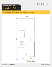 2020 Rutland Dr, Austin, TX to rent Site Plan- Image 2 of 7