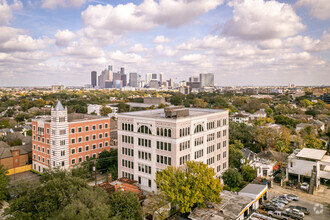 4203 Montrose Blvd, Houston, TX - aerial  map view