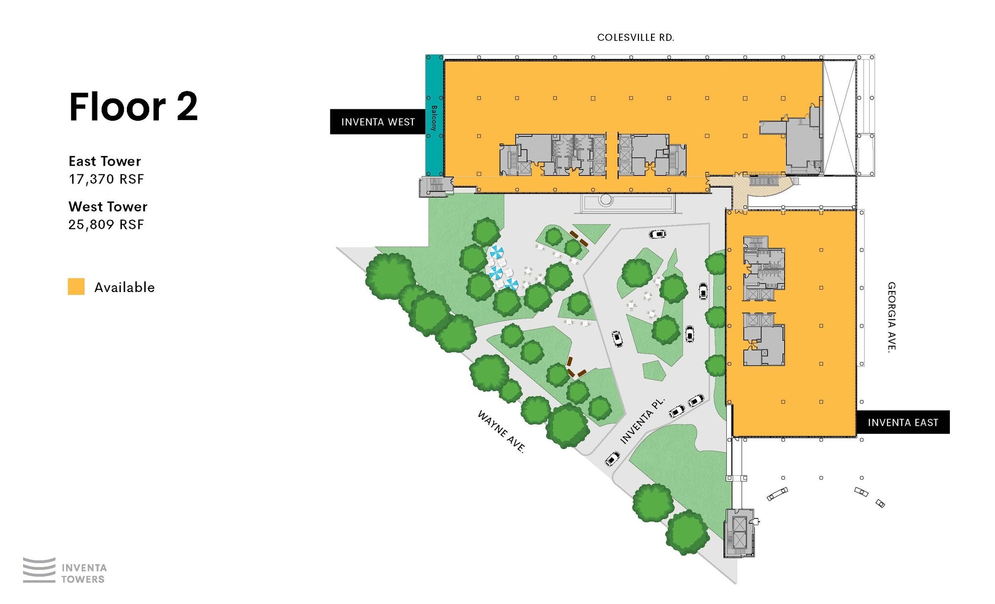 1 Inventa Pl, Silver Spring, MD to rent Floor Plan- Image 1 of 2