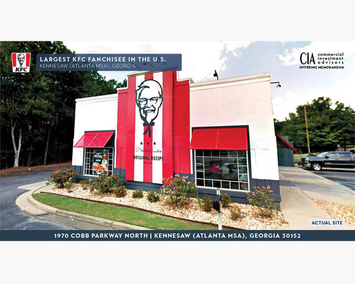 1970 Cobb Pky NW, Kennesaw, GA 30152 - KFC – (20-YR LEASE) KENNESAW, GA ...