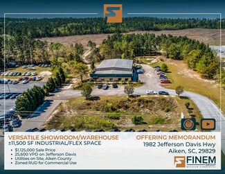 More details for 1982 Jefferson Davis Hwy, Graniteville, SC - Industrial for Sale