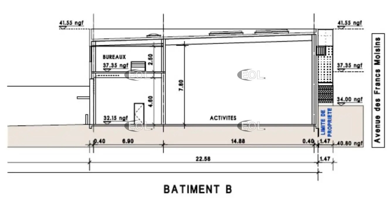 Industrial in Saint-Denis to rent Floor Plan- Image 1 of 9