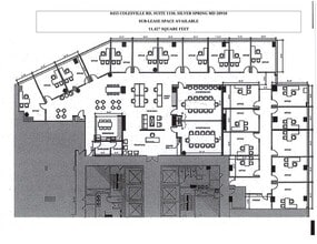 8455 Colesville Rd, Silver Spring, MD to rent Site Plan- Image 1 of 20