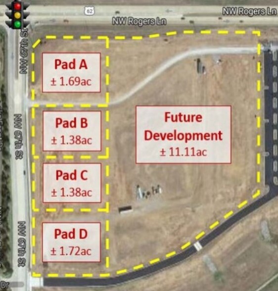 US Hwy 62 And NW 67th Street, Lawton, OK for sale - Site Plan - Image 2 of 3