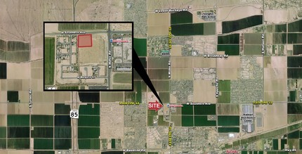 W Southern & Miller Rd, Buckeye, AZ - aerial  map view